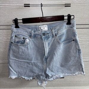 Twelve Light Blue Denim Women's Jean Shorts